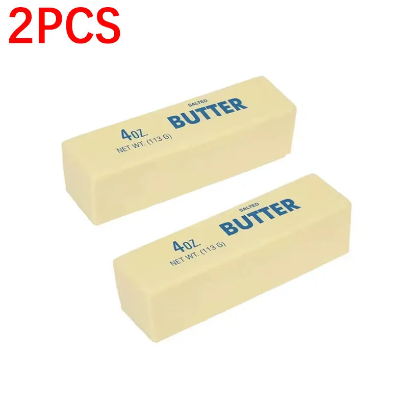 Squishy Elastic Butter Stick Fidget Toy Cheese Shape Stress Relief Game Funny Decompression Prank Squeeze Toy for Anxiety Relief