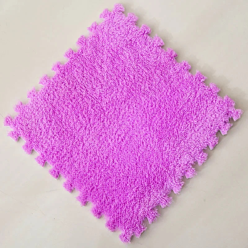 CloudTiles Interlocking Puzzle Carpet Pieces