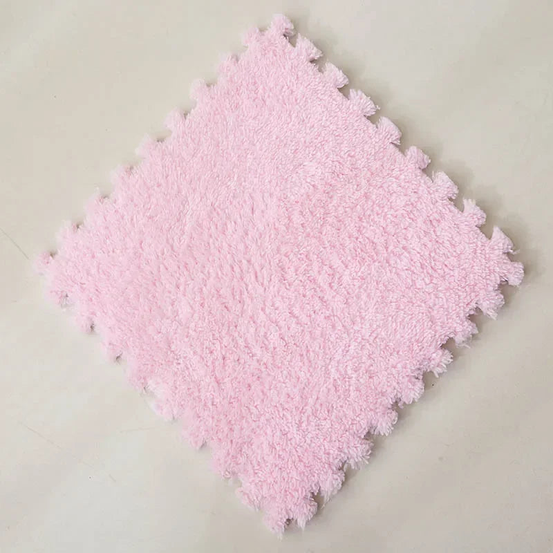 CloudTiles Interlocking Puzzle Carpet Pieces