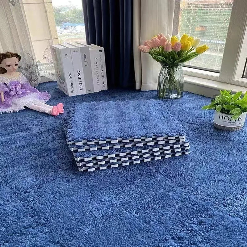 CloudTiles Interlocking Puzzle Carpet Pieces